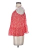 Victoria's Secret 100% Polyester Red Sleeveless Blouse Size S - photo 5