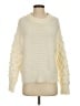 Elodie Solid Ivory Pullover Sweater Size S - photo 1