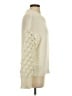 Elodie Solid Ivory Pullover Sweater Size S - photo 4