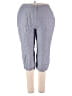 Covington Stripes Blue Linen Pants Size 18 - photo 1
