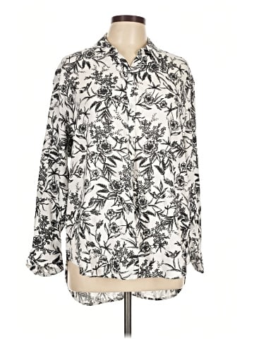 Gloria Vanderbilt Long Sleeve Blouse (view 1)