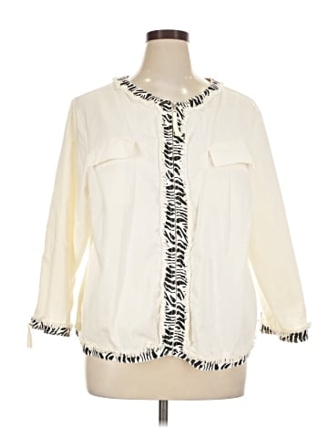 AMI 3/4 Sleeve Blouse (view 1)