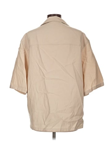 Zara 3/4 Sleeve Button-Down Shirt (view 2)