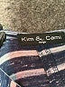 Kim & Cami Blue Short Sleeve Top Size L - photo 7