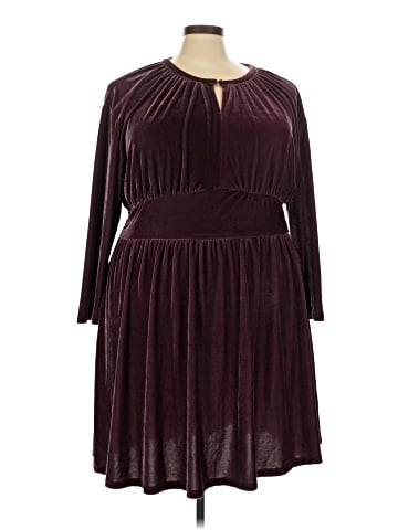 Terra & Sky Casual Dress (view 1)
