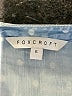 Foxcroft Blue Sleeveless Blouse Size 6 - photo 7