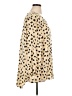 The Limited Polka Dots Gold Long Sleeve Blouse Size 1X - photo 4