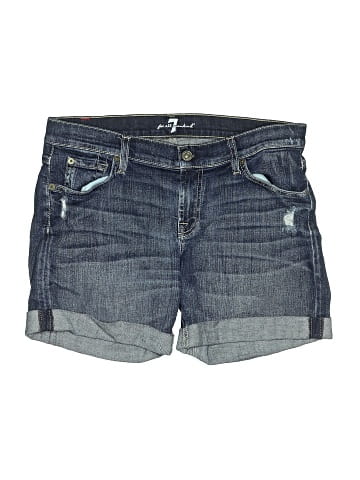 7 For All Mankind Denim Shorts (view 1)