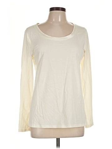 Ann Taylor Factory Long Sleeve T-Shirt (view 1)