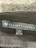 Elliott Lauren Solid Black Track Pants Size 12 - photo 7