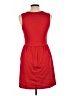 Everly Solid Red Casual Dress Size L - photo 2