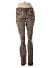 Bebe Animal Print Brown Casual Pants Size 28 waist - photo 1