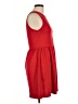 Everly Solid Red Casual Dress Size L - photo 4