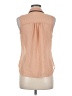 Mine 100% Polyester Tan Sleeveless Blouse Size M - photo 2