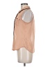 Mine 100% Polyester Tan Sleeveless Blouse Size M - photo 5