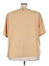 Maggie Barnes 100% Polyester Tan Short Sleeve Blouse Size 30 - photo 2