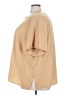 Maggie Barnes 100% Polyester Tan Short Sleeve Blouse Size 30 - photo 5