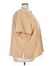 Maggie Barnes 100% Polyester Tan Short Sleeve Blouse Size 30 - photo 4