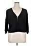 Perceptions Black Cardigan Size 16W - photo 1