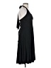 Venus Solid Black Cocktail Dress Size S - photo 4