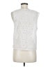 ALLSAINTS 100% Polyester White Sleeveless Blouse Size 8 - photo 2