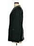 Due Per Due 100% Silk Green Silk Blazer Size 10 - photo 5