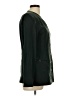 Due Per Due 100% Silk Green Silk Blazer Size 10 - photo 4