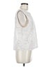 ALLSAINTS 100% Polyester White Sleeveless Blouse Size 8 - photo 4