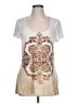 Cache Ivory Short Sleeve T-Shirt Size L - photo 1