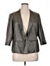 Sejour Metallic Gray Blazer Size 16 - photo 1