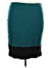 Talbots Outlet Color Block Teal Casual Skirt Size 16 - photo 1