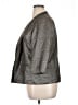 Sejour Metallic Gray Blazer Size 16 - photo 5