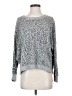 Sweet Romeo Animal Print Gray Pullover Sweater Size S - photo 1