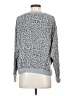 Sweet Romeo Animal Print Gray Pullover Sweater Size S - photo 2
