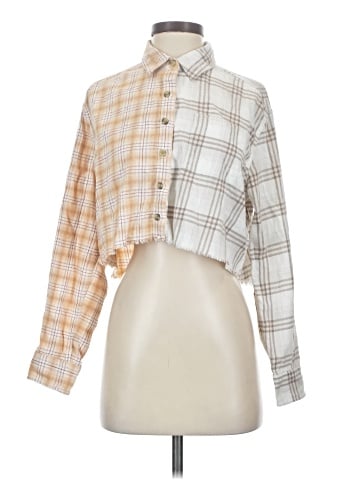 Aeropostale Long Sleeve Blouse (view 1)