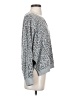 Sweet Romeo Animal Print Gray Pullover Sweater Size S - photo 4