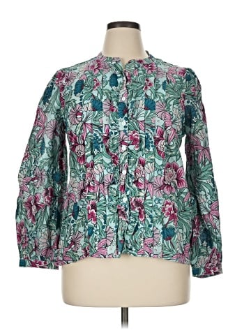 Banjanan Long Sleeve Blouse (view 1)