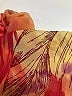 New Directions 100% Polyester Tie-dye Orange Cocktail Dress Size 16 - photo 3