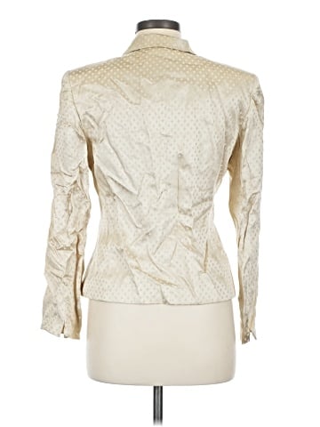Kasper Long Sleeve Silk Top (view 2)