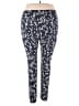 Lou & Grey Print Blue Leggings Size XXL - photo 2