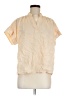 Universal Thread 100% Cotton Ivory Short Sleeve Blouse Size M - photo 1