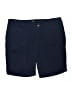 Ellos Solid Blue Shorts Size 20 - photo 1