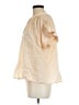 Universal Thread 100% Cotton Ivory Short Sleeve Blouse Size M - photo 5