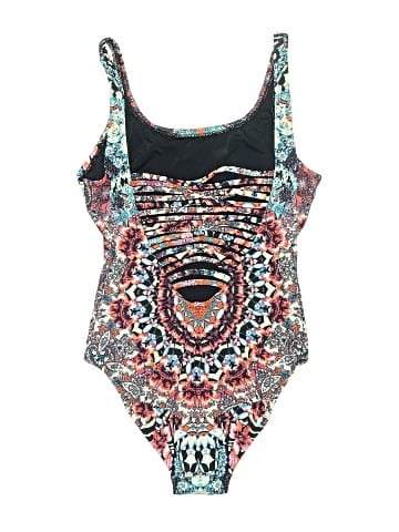 Red Carter One Piece Swimsuit (view 2)