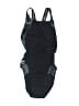 Speedo Argyle Black One Piece Swimsuit Size Sm (32) - photo 1