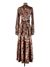 ROTATE Floral Brown Casual Dress Size 4 - photo 2