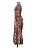 ROTATE Floral Brown Casual Dress Size 4 - photo 5