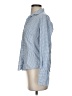 Frank & Eileen 100% Cotton Checkered-gingham Blue Long Sleeve Button-Down Shirt Size XS - photo 5