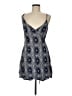Roxy 100% Viscose Paisley Blue Casual Dress Size M - photo 1