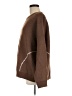OAK + FORT Color Block Brown Pullover Sweater Size M - photo 5